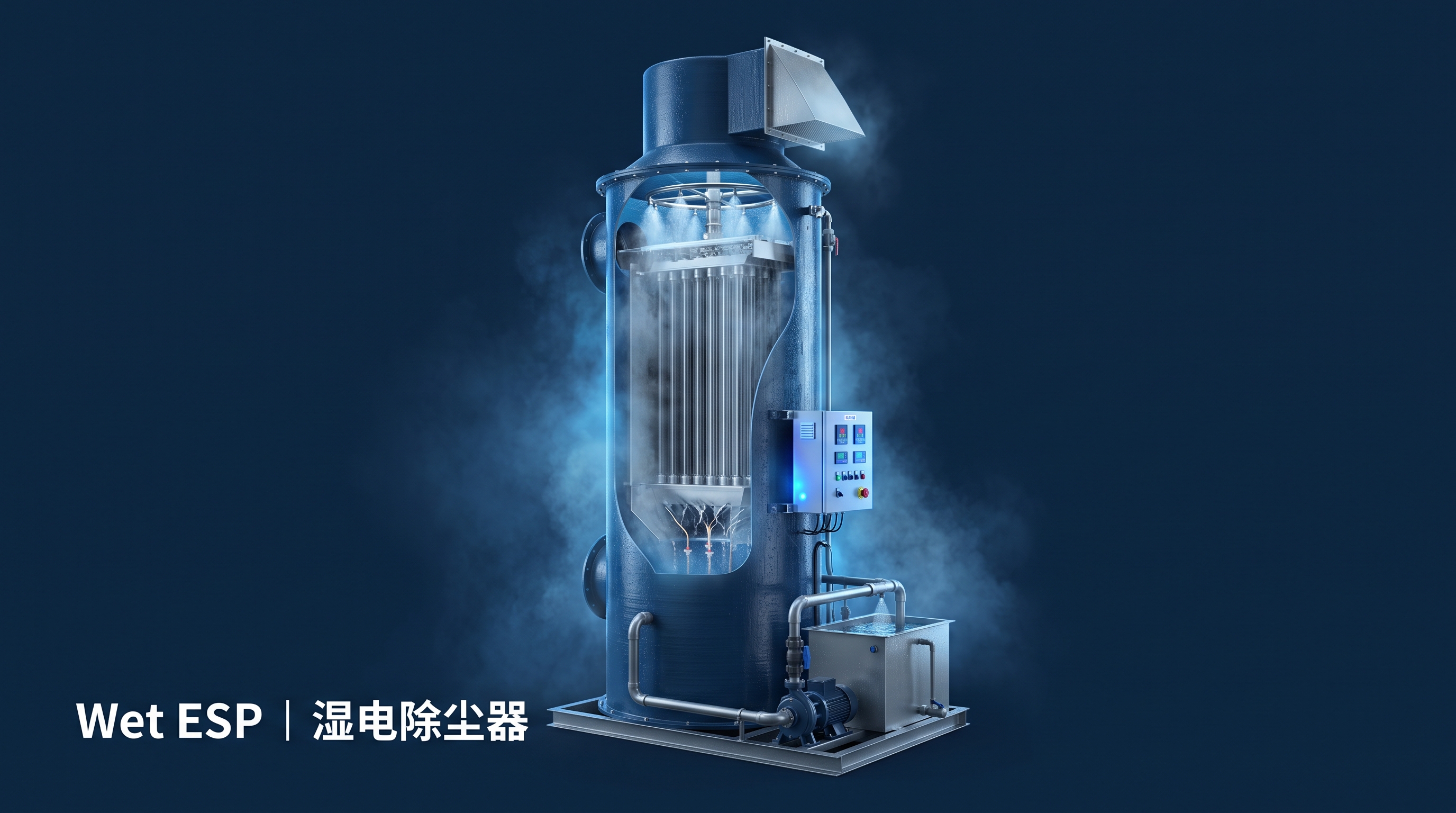湿电除尘器